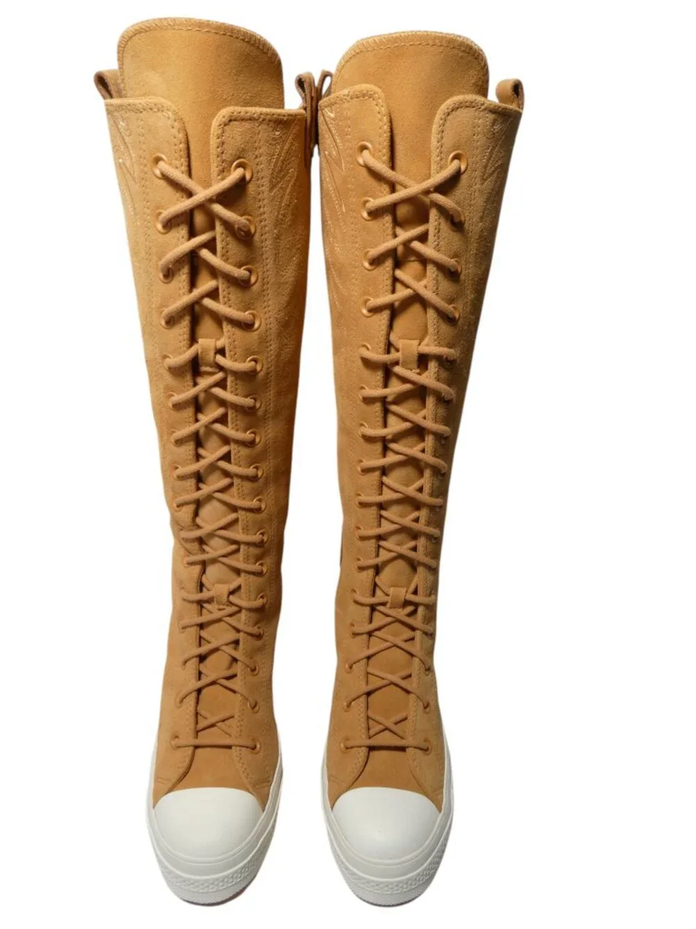 Converse Chuck 70 De Luxe Heel XX‎ Hi Western Tan Boots A15660C W7.5 M5.5